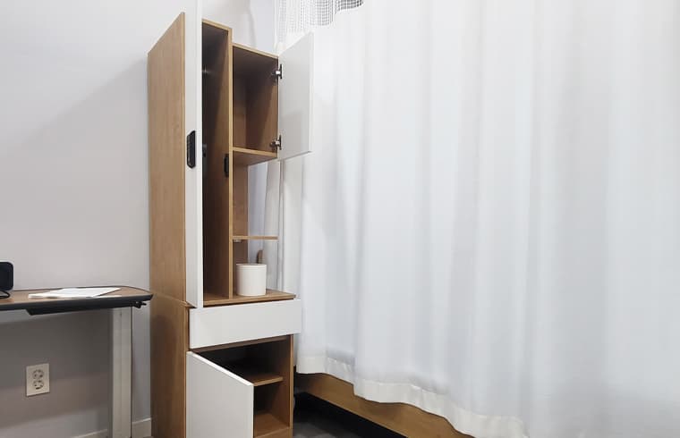 라인앤뷰 탈의실